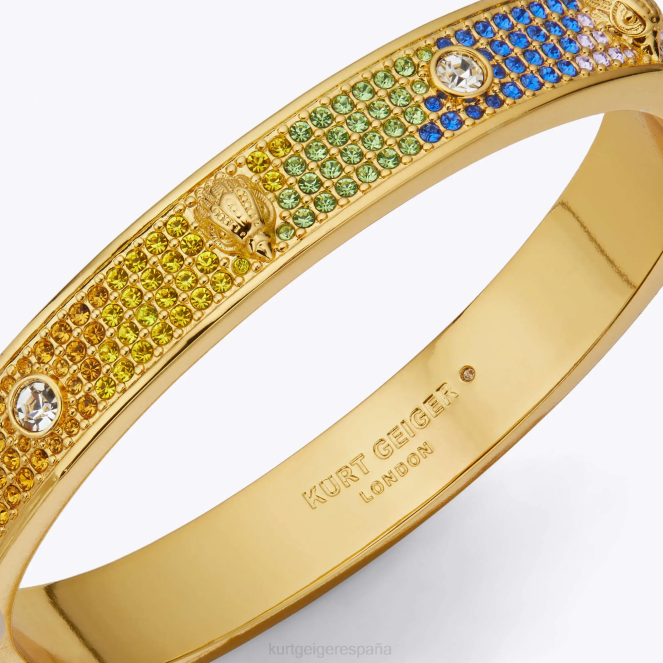 Kurt Geiger mujer Brazalete con águila de metal y cristal de Londres 2LPR178 | accesorios varios/otros